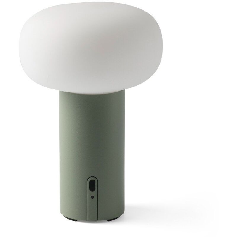 foto del prodotto grab lampada rgb ricaricabile portatile verde
