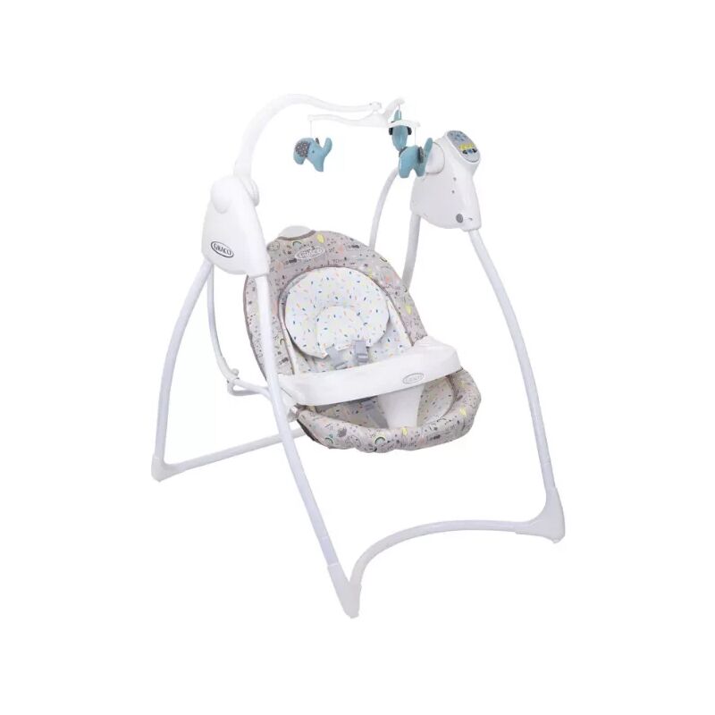 foto del prodotto graco altalena e sdraietta a dondolo lovin hug swing con giochi e melodie daydream