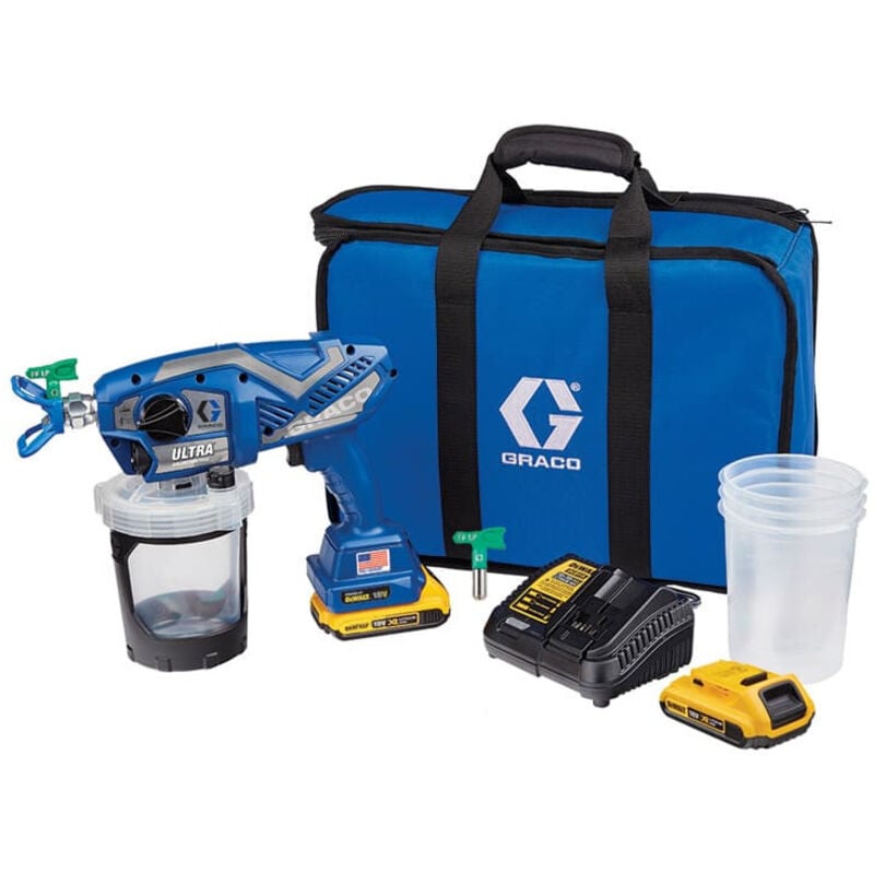 foto del prodotto graco pistola a batteria ultra hh per acrilici 17m366