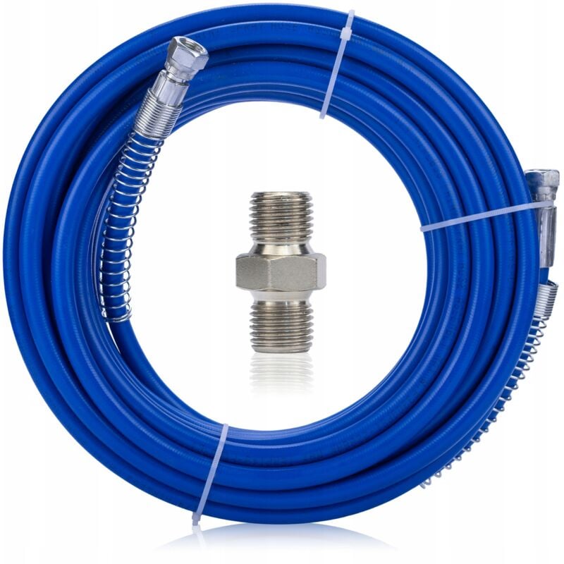 foto del prodotto graco set di tubi per unit di verniciatura in fibra tpu, 15 m, blu raccordo per tubo da gz 1 4 a gz 1 4 