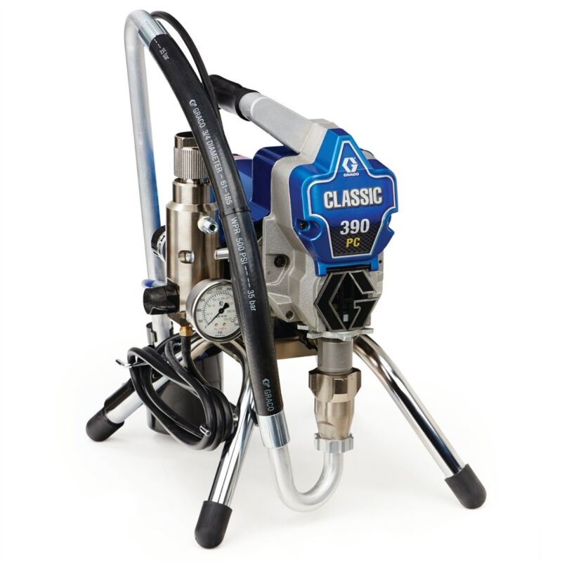 foto del prodotto graco spruzzatore airless elettrico s 395 pc classic 230 v con supporto eu 17c361