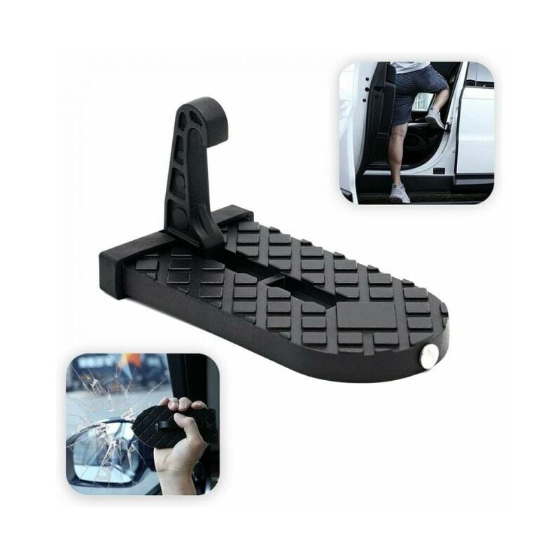 foto del prodotto gradino per portiera auto, gradino per accesso al tetto auto, cofano gradino auto per tetto, gancio per portiera auto