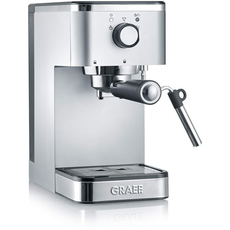 foto del prodotto graef macchina per caff espresso salita, acciaio inossidabile, argento