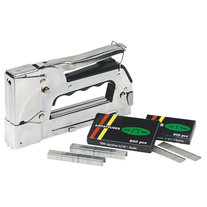 foto del prodotto graffatrice chiodatrice manuale fervi 0149