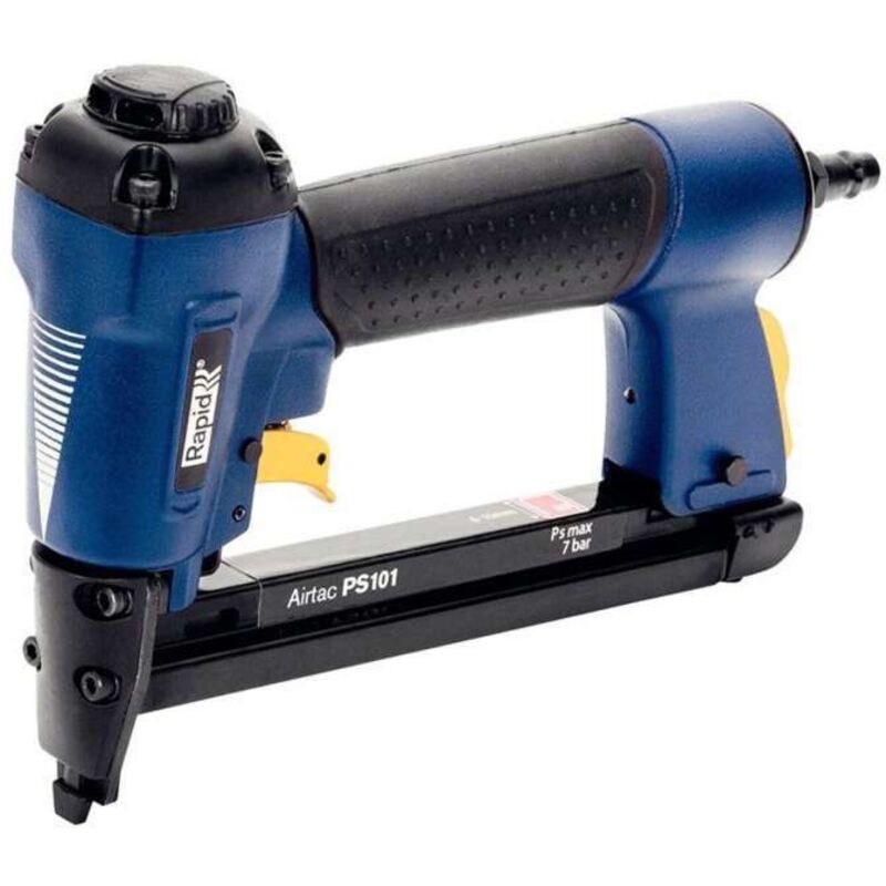foto del prodotto graffatrice pneumatica ps101 punti a filo fine kit valigetta rapid