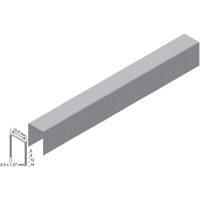 foto del prodotto graffe pf16cnk galvanizzate