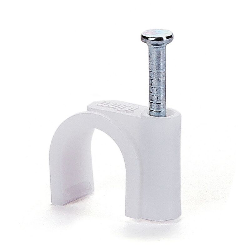 immagine 0 del prodotto graffette fermacavo 6mm bianche confezione 80pz aigostar