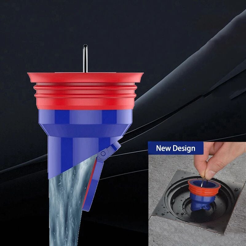 foto del prodotto grande cilindrata cucina bagno scarico dell acqua filtro pavimento colino tappo trappola sifone lavello anti odore controllo dei parassiti deodorante