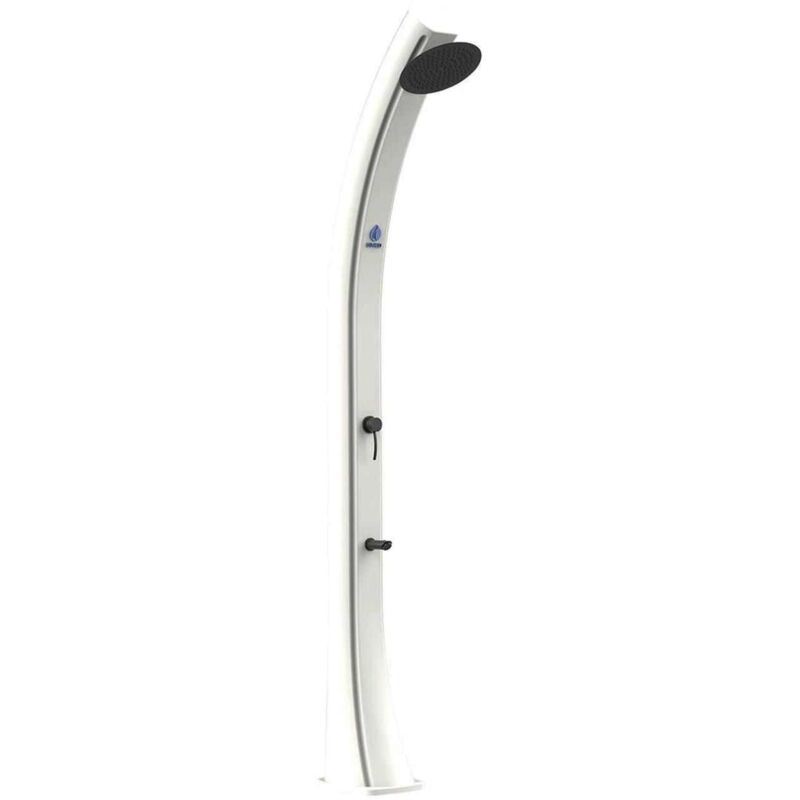 foto del prodotto grande doccia solare bianca cm 25x27x226,6 sined doccia sole xxl bianca