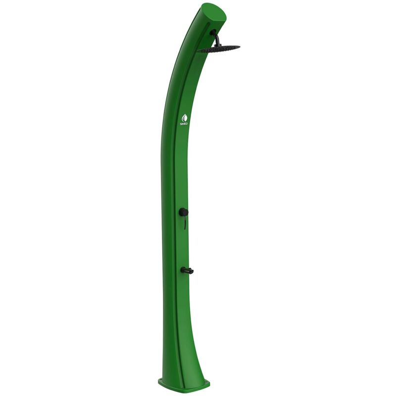 foto del prodotto grande doccia solare verde cm 25x27x226,6 sined doccia sole xxl verde