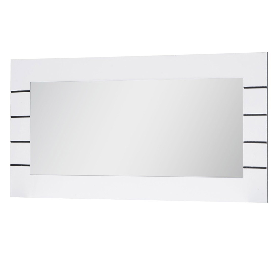 foto del prodotto grande specchio bianco 120x60 cm collezione lina