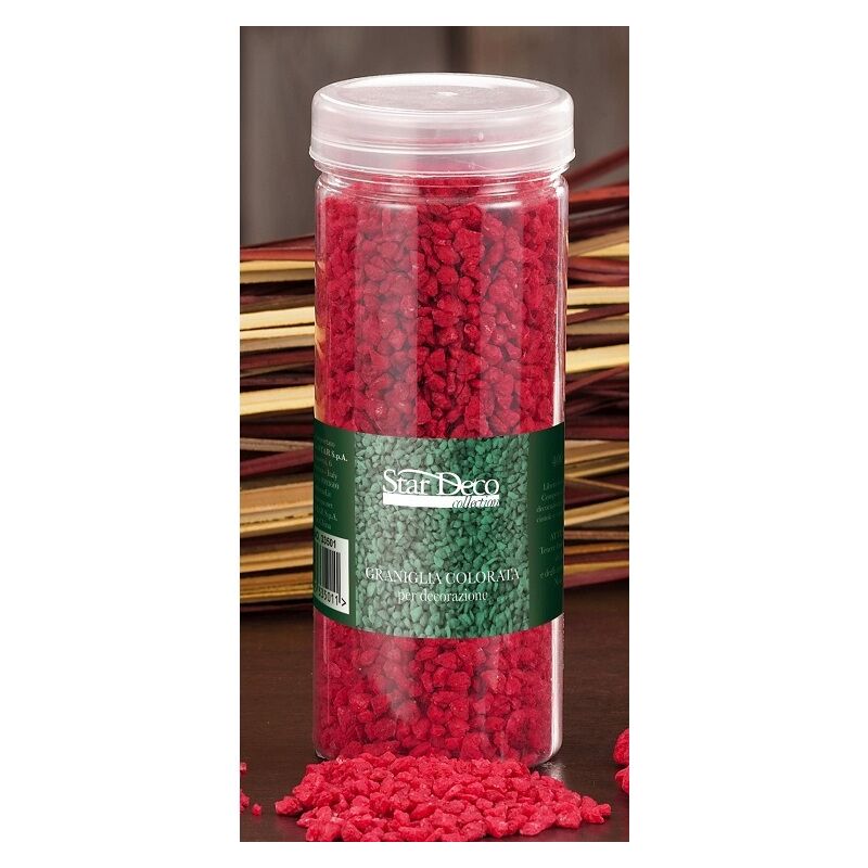 foto del prodotto graniglia decorativa 400gr in 8 colori assoriti