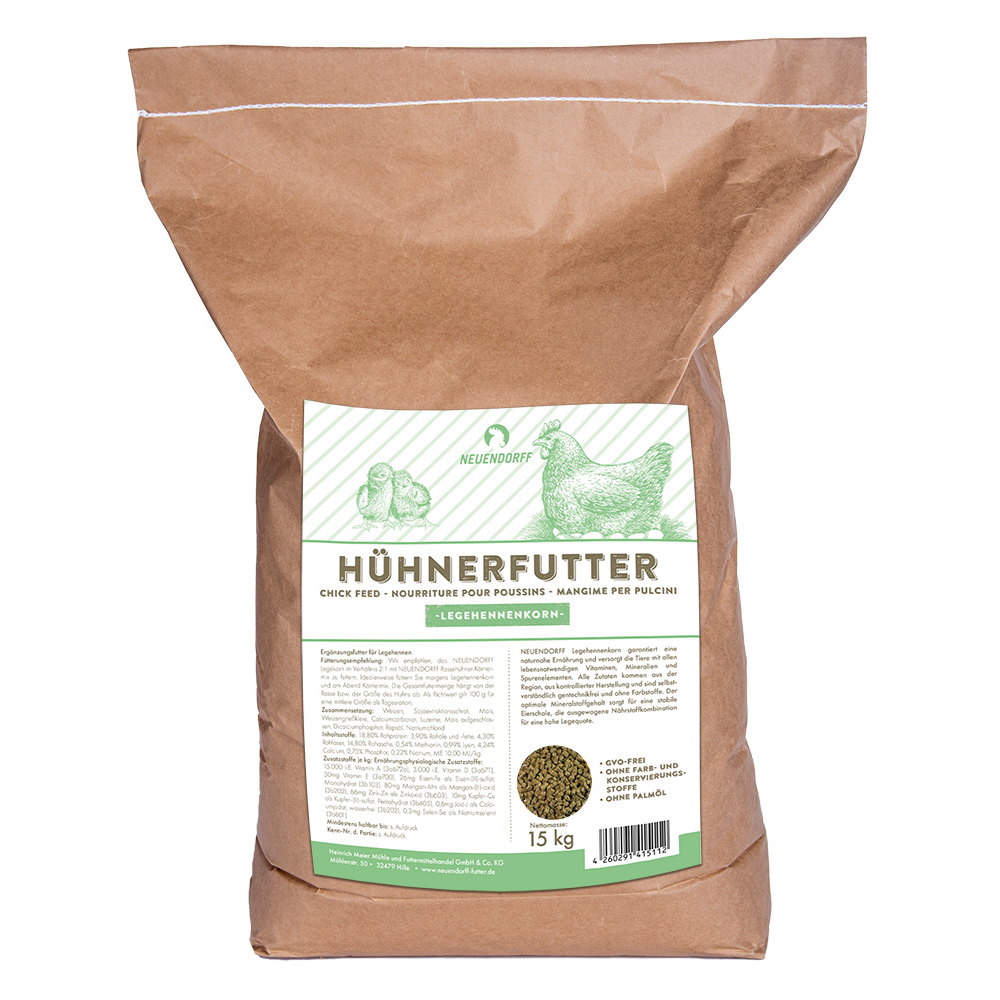 foto del prodotto grano per galline ovaiole premium hobby neuendorff 15 kg