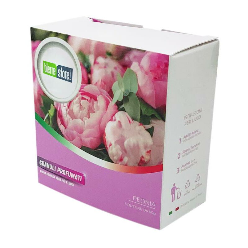 foto del prodotto granuli profumati per aspirapolvere folletto peonia