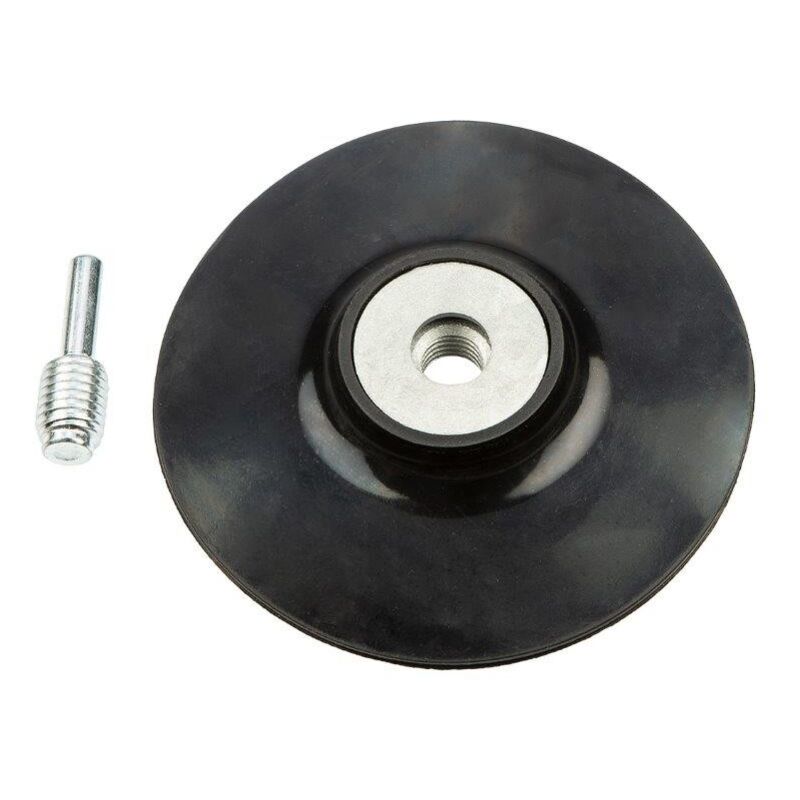 foto del prodotto graphite disco in gomma adesivo 125 mm x m14 supporto cilindrico