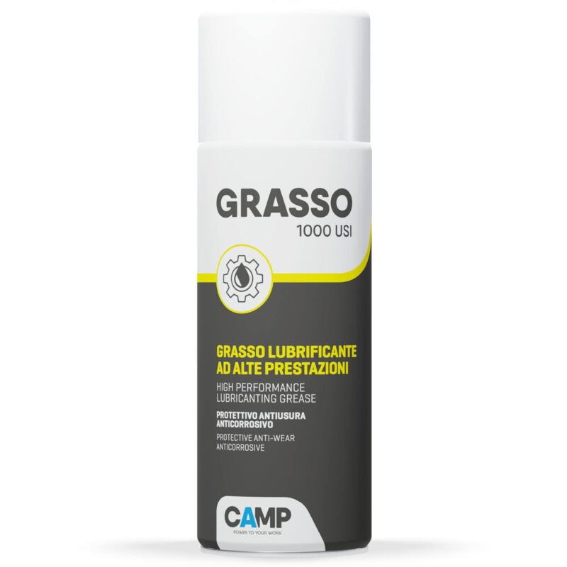 foto del prodotto grasso 1000 usi, grasso lubrificante sintetico multiuso, di lunga durata, anti usura e anti ruggine camp