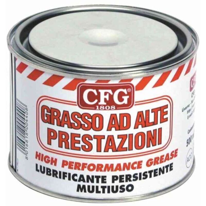 foto del prodotto grasso ad alte prestazioni, lubrificante persistente multiuso 500ml l00602 cfg