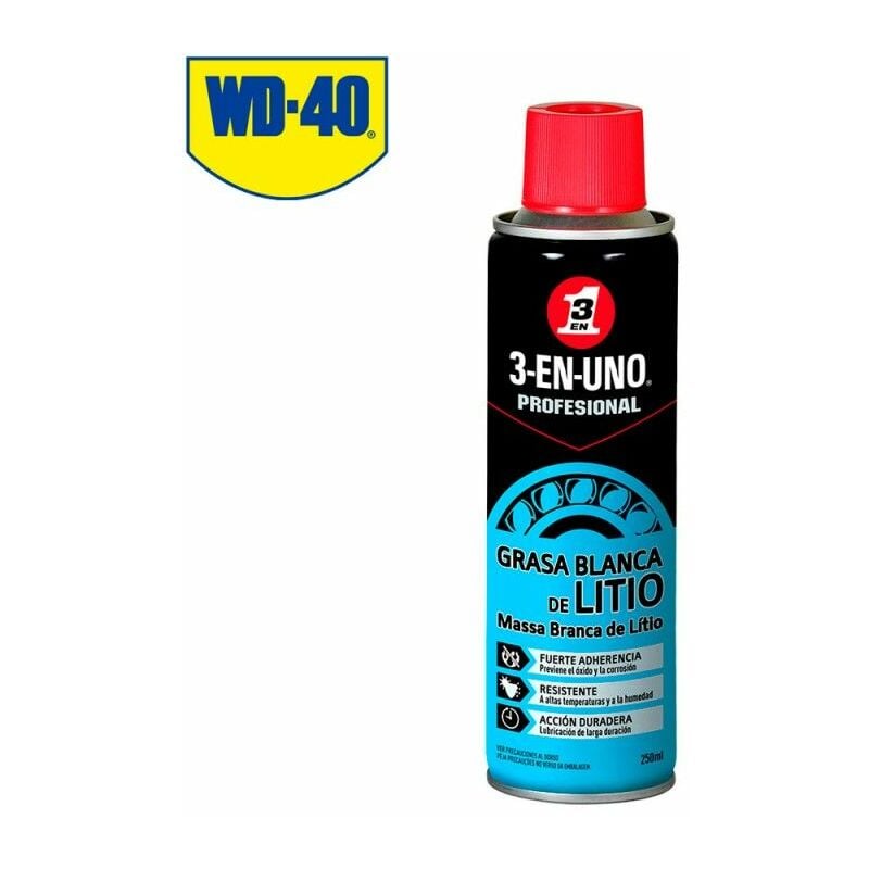 foto del prodotto grasso al litio bianco 250 ml 3 in 1 edm 08280