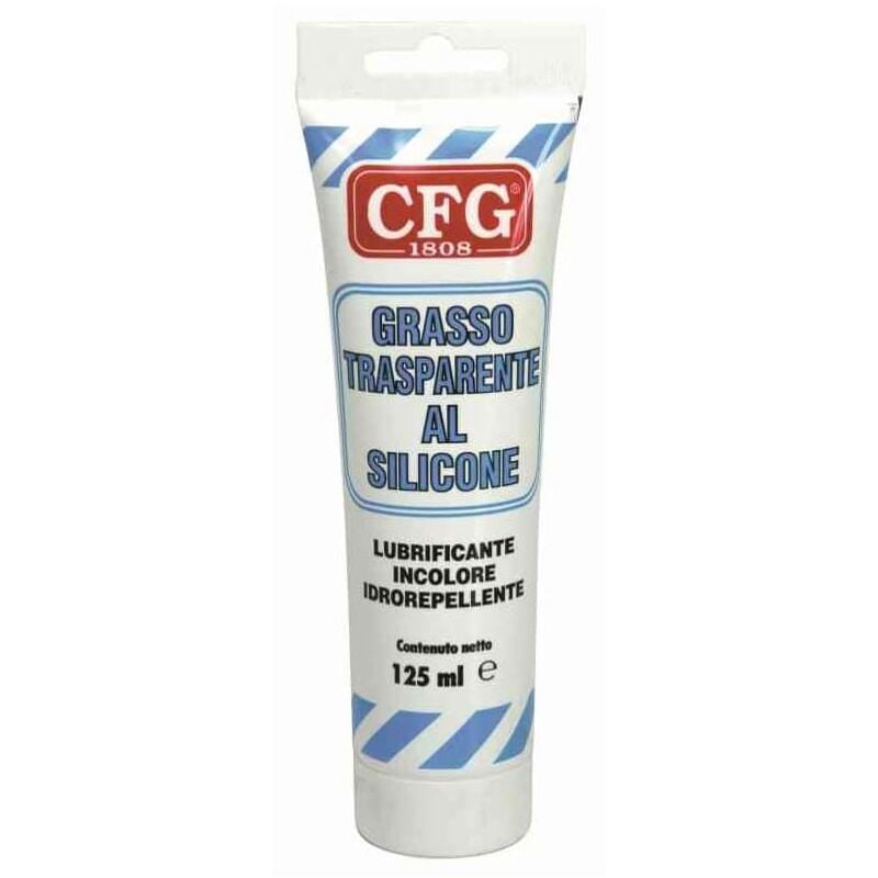 foto del prodotto grasso al silicone, tubo da 125 ml