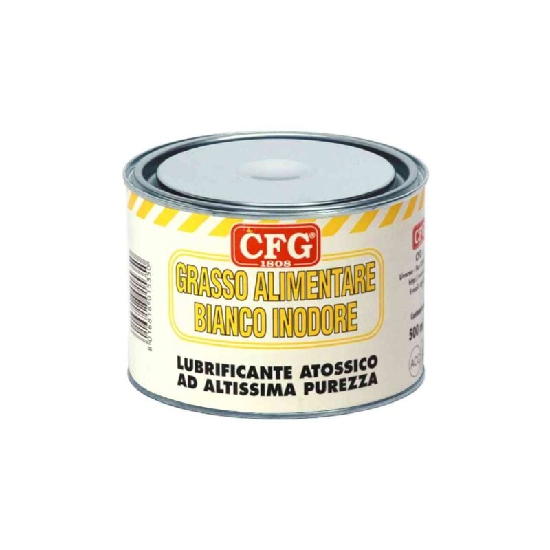 foto del prodotto grasso alimentare lubrificante bianco inodore atossico 500 ml cfg