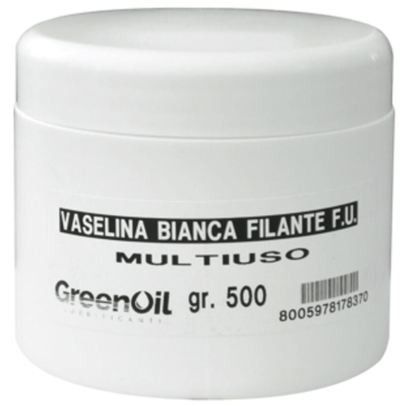foto del prodotto grasso di vaselina fu bianco lubrificante per uso professionale 500 gr 38134 