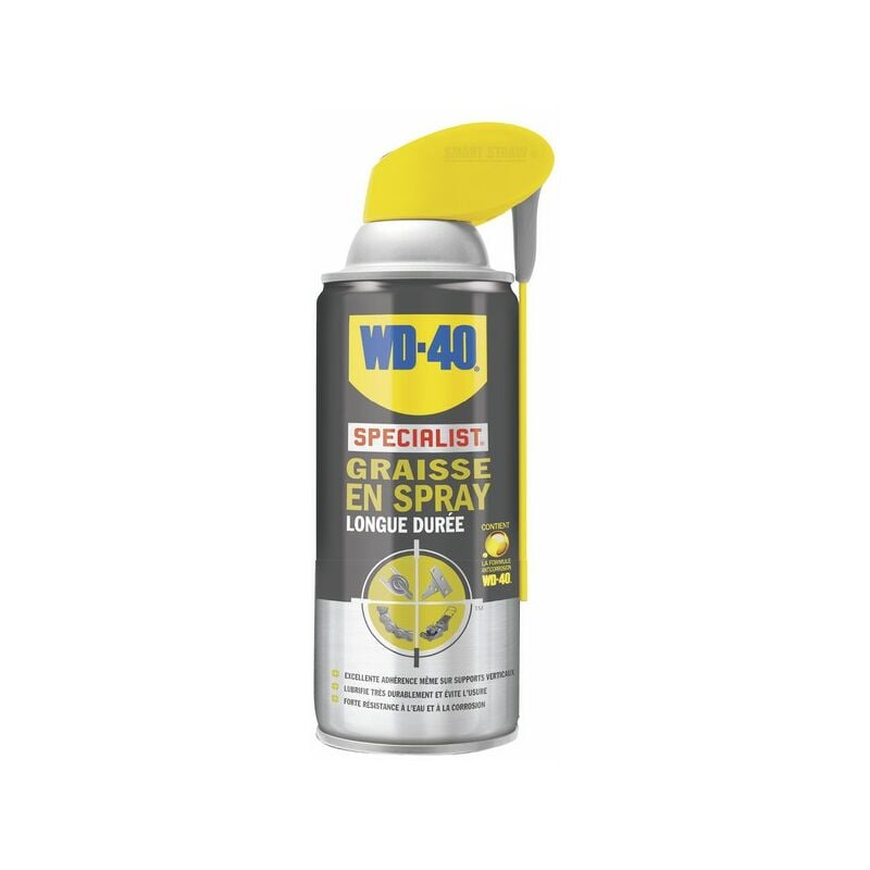 foto del prodotto grasso in spray lunga durata 400 ml sistema professionale - wd40 33215