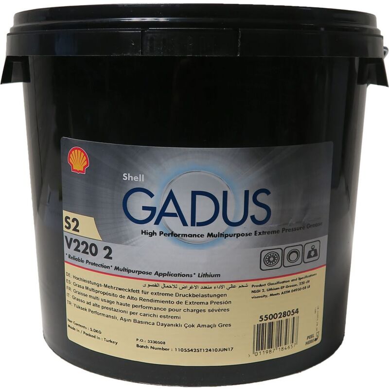 foto del prodotto grasso multifunzionale ep gaudus s2 v220 5kg