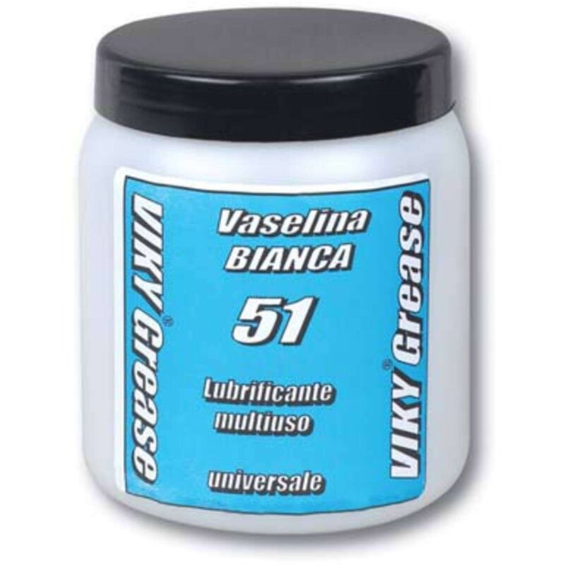 foto del prodotto grasso vaselina bianca 51 viky grease gr 100 6 pezzi