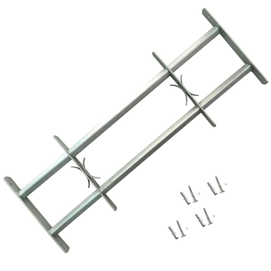 foto del prodotto grate per finestre regolabili 2 barre trasversali 500 650 mmcod mxl 81633