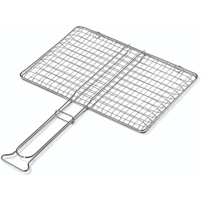 foto del prodotto graticola a rete per spiedini.