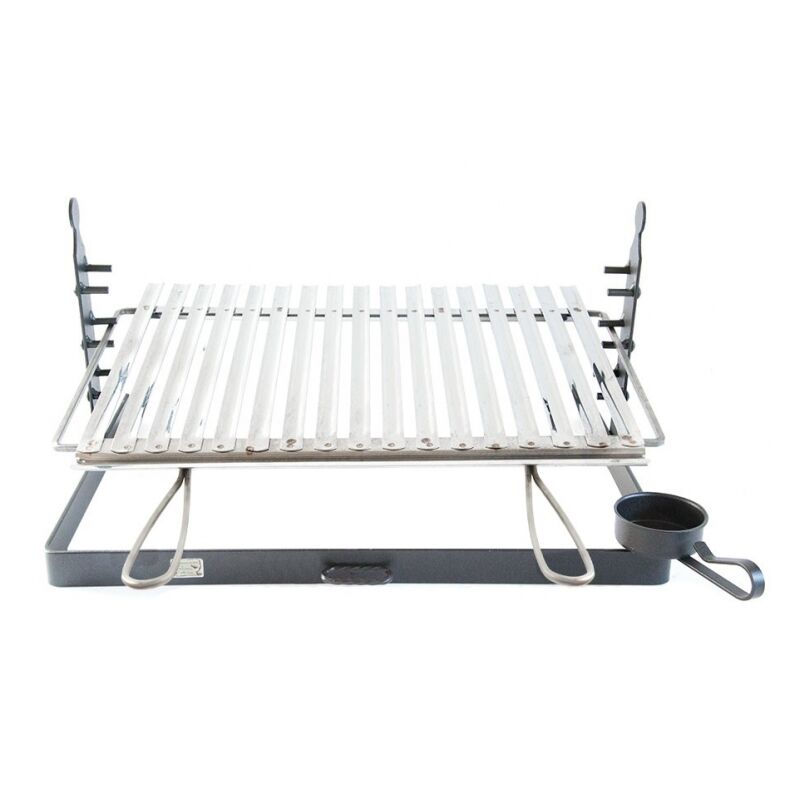 foto del prodotto graticola bistecchiera griglia norcia cm 50x40 barbecue caminetti