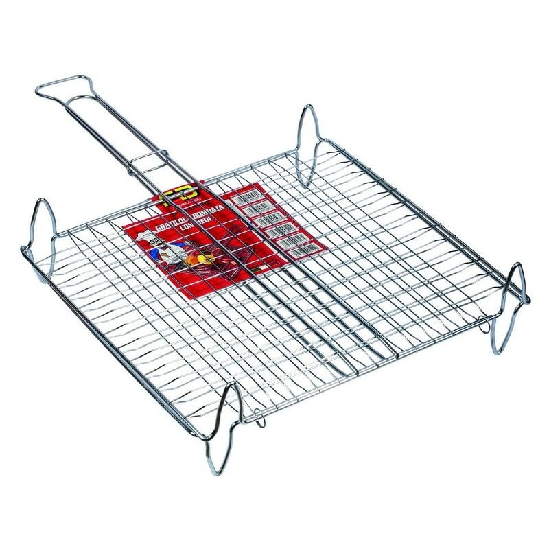 foto del prodotto graticola doppia bombata c piedi cm. 27x27