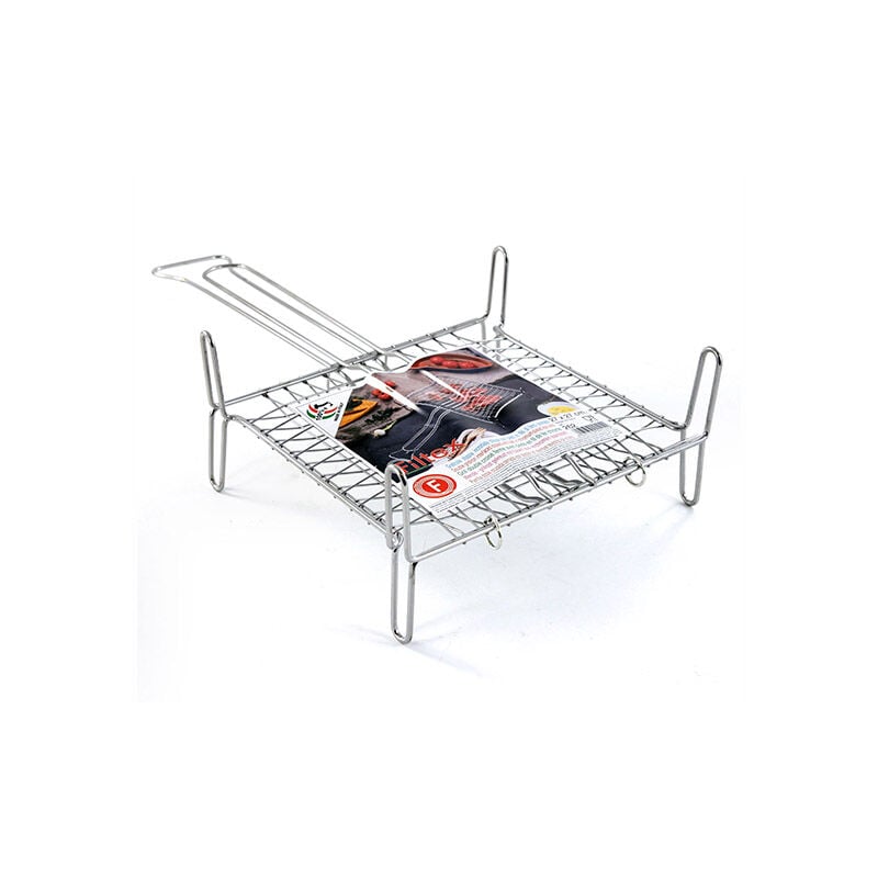 foto del prodotto graticola doppia con piedi cm 27x27