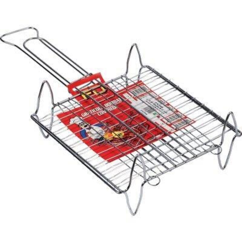 immagine 0 del prodotto graticola doppia rete bombata 22x27 cm
