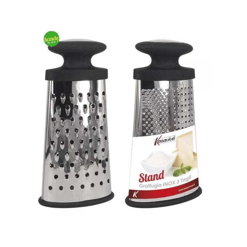foto del prodotto grattuggia kasaviva stand inox 3 tagli