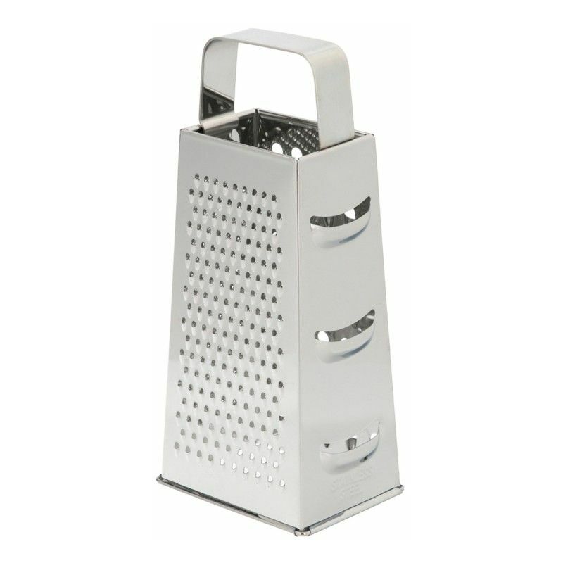 foto del prodotto grattugia 4 lati in acciaio inox 21 cm.