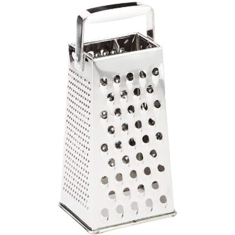 foto del prodotto grattugia leifheit four-sided box grater lfh23120 acciaio inossidabile quadrata grigio
