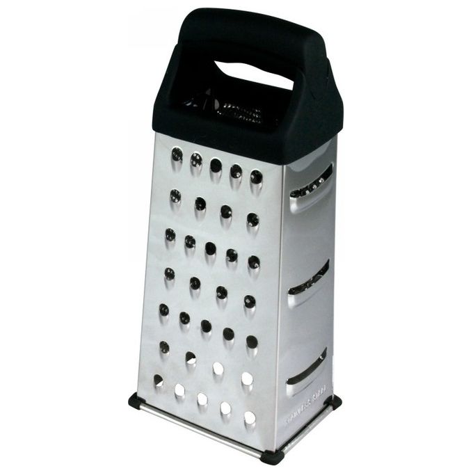 foto del prodotto grattugia universale 4 facce in acciaio inox 10,5x8