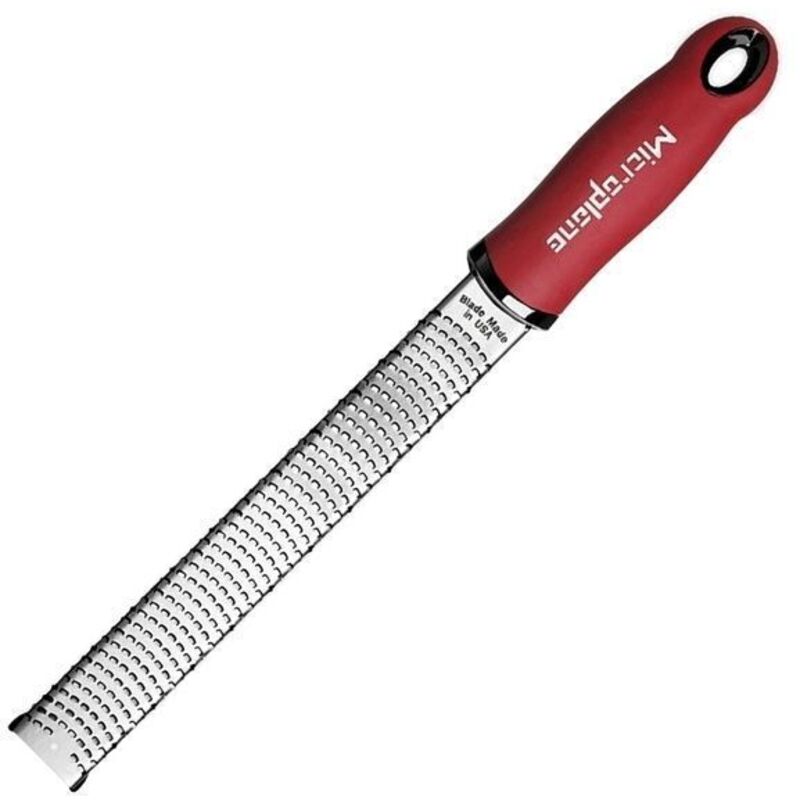 foto del prodotto grattugia zester microplane premium classic urban colors rosso borgogna 46127