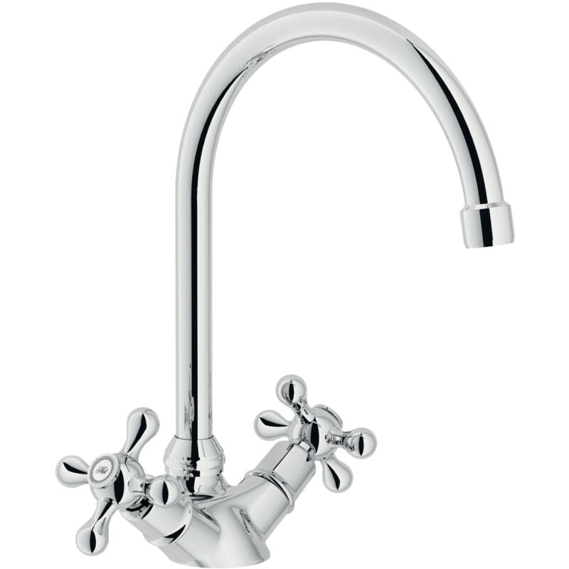 foto del prodotto grazia rubinetto cucina tradizionale codice prod grc5117cr nobili
