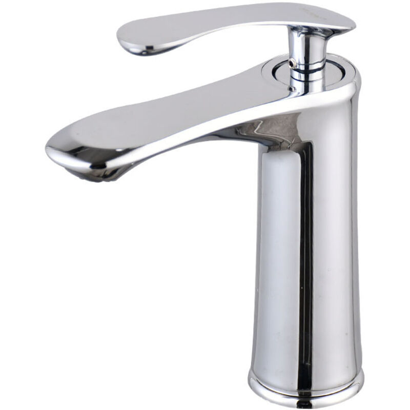 foto del prodotto grazioso rubinetto per lavabo da bagno, cromato