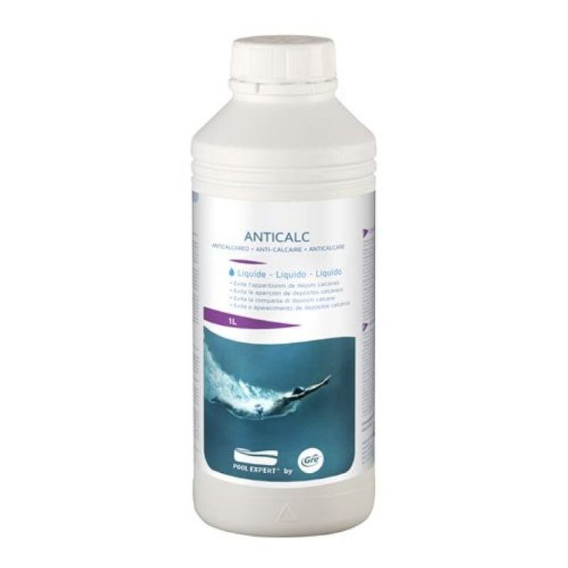 foto del prodotto gre anticalcare liquido da 1 litro per piscina