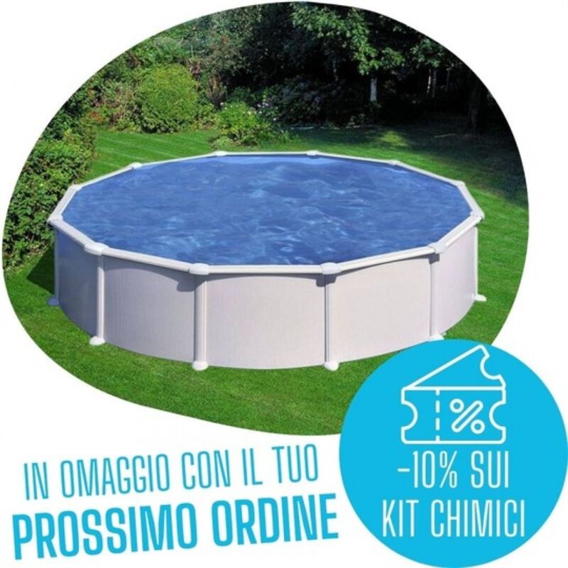 foto del prodotto gre atlantis piscina fuori terra diametro 350 cm h 132 cm