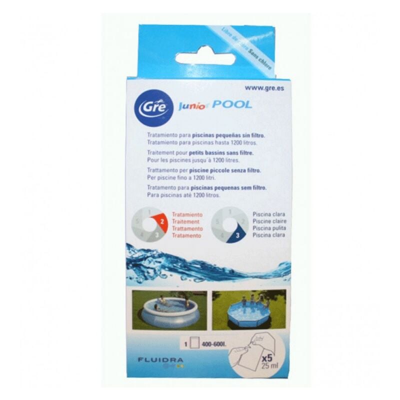 foto del prodotto gre junior pool trattamento chimico piscine piccole senza filtrazione
