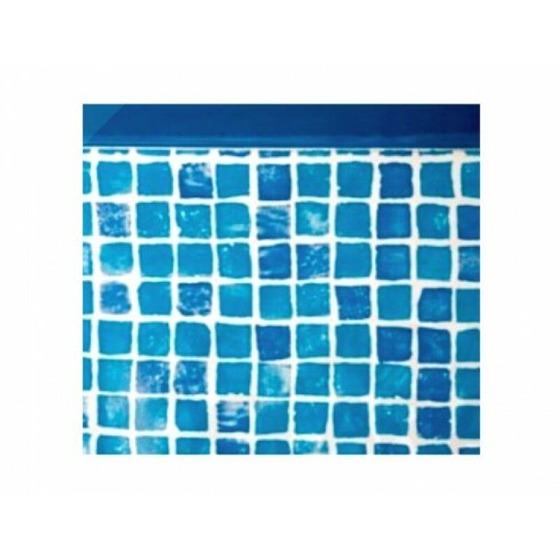 foto del prodotto gre liner piscina blu mosaicato rotondo 350x132 cm