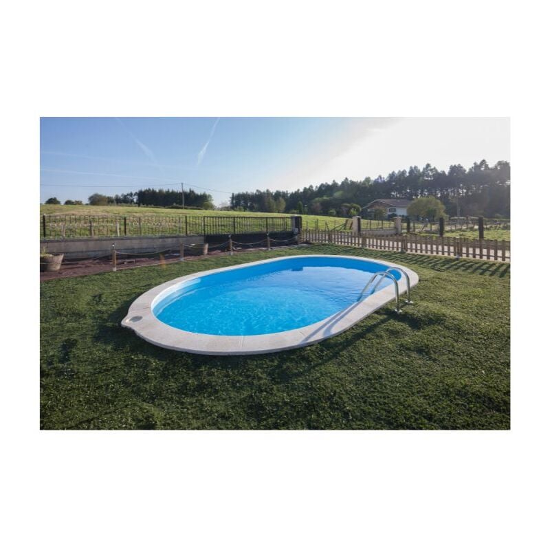 foto del prodotto gre piscina interrata ovale 700x320x120 cm