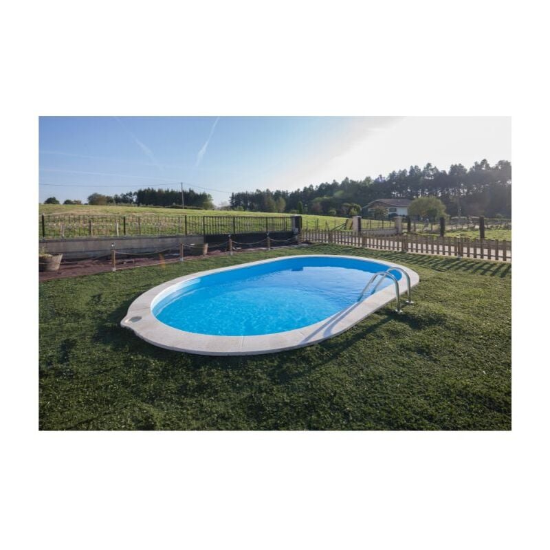 foto del prodotto gre piscina ovale interrata 600x320x120 cm