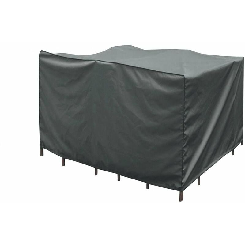 foto del prodotto greemotion telo copertura mobili giardino, custodia protettiva cover rettangolare protezione mobili lounge giardino, ca. 255 x 255 x 85 cm