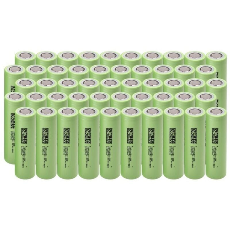 foto del prodotto green cell - 50gc18650nmc29 batteria domestica 18650 ricaricabile agli ioni di litio de batteria