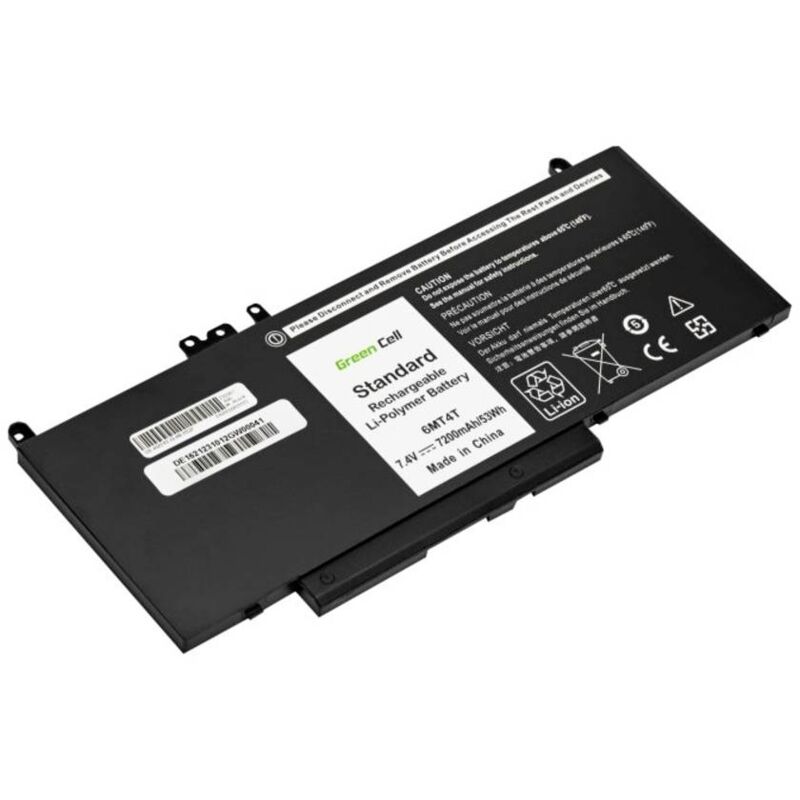 foto del prodotto green cell batteria per notebook gc de162 7.6 v 7200 mah dell